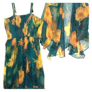 Turquoise Floral 2pc.